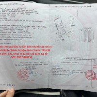 Nhà chính chủ- giá đầu tư cần bán nhanh căn nhà vị trí tại huyện Bình Chánh, TPHCM