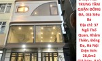 Chính Chủ Bán Nhà 2 Mặt Tiền, Thổ Quan, Khâm Thiên, Đống Đa, Hà Nội Đường Ô Tô
