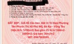 ĐẤT  ĐẸP - GIÁ RẺ Cần Bán  Đất Vị Trí Đẹp Phường Tân Phước Thị Xã Phú Mỹ, Bà Rịa - Vũng Tàu