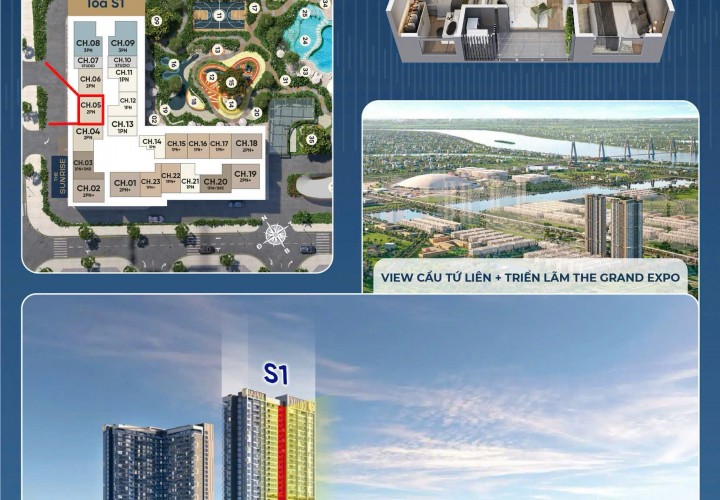 CẦN BÁN CĂN HỘ CHUNG CƯ Cao Cấp Masteri Grand Avenue tại Vinhome Global Gate Cổ Loa Đông Anh, Hà Nội