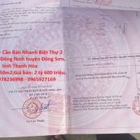 Nhà Đẹp – Cần Bán Nhanh Biệt Thự 2 Tầng Tại xã Đông Ninh huyện Đông Sơn, tỉnh Thanh Hóa