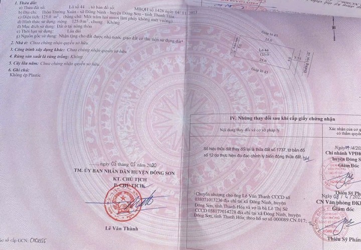 Nhà Đẹp – Cần Bán Nhanh Biệt Thự 2 Tầng Tại xã Đông Ninh huyện Đông Sơn, tỉnh Thanh Hóa