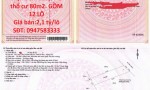VỊ TRÍ ĐẸP - ĐẦU TƯ SINH LỜI - Cần Bán Lô Đất Xã Long Tân Huyện Đất Đỏ, Bà Rịa - Vũng Tàu