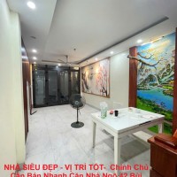 NHÀ SIÊU ĐẸP - VỊ TRÍ TỐT-  Chính Chủ Cần Bán Nhanh Căn Nhà Ngõ 42 Bùi Quốc Khái, Linh Đàm, Hà Nội