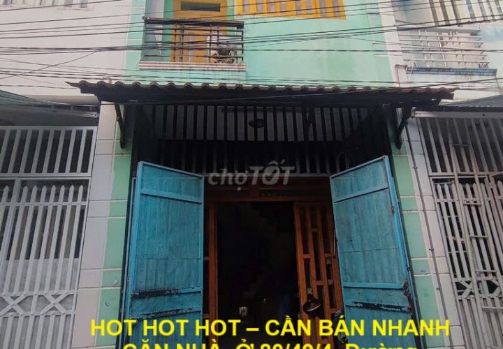 HOT HOT HOT – CẦN BÁN NHANH CĂN NHÀ  Ở 80/49/4, Đường Hoàng Ngân, Phường 16, Q.8, Tp Hồ Chí Minh