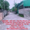 ĐẤT ĐẸP - GIÁ TỐT - Cần Bán Nhanh Lô Đất Vị Trí Đắc Địa Tại Nam Phương Tiến, Chương Mỹ, Hà Nội