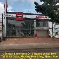 Cần Bán Showroom Ô Tô Ngang 20 Dài 50m Tại 39 Lê Duẩn, Phường Phù Đổng, Thành Phố Pleiku, Gia Lai.