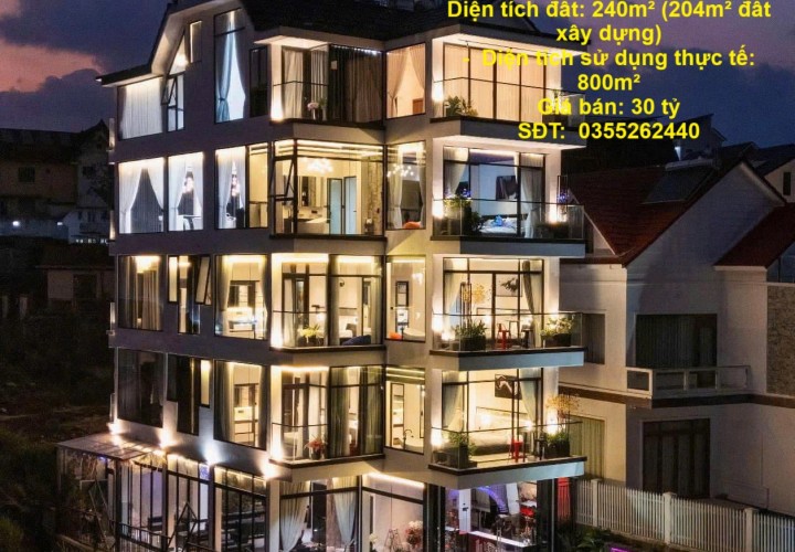 CHÍNH CHỦ BÁN NHANH  KHÁCH SẠN THE UNIQUE HOME & CAFE VỊ TRÍ ĐẮC ĐỊA - GIÁ ĐẦU TƯ Phường 8 , Đà Lạt