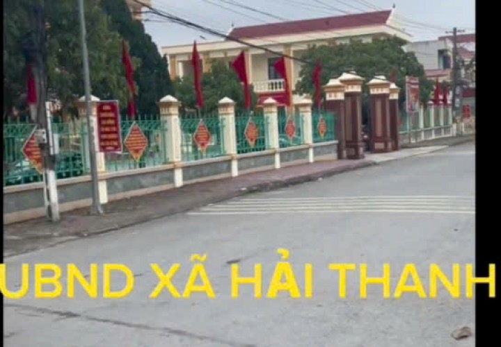 HOT HOT HOT - CẦN BÁN GẤP LÔ ĐẤT TẶNG NHÀ CẤP 4 Tại Hải Thanh, Xã Hải Hưng ,Huyện Hải hậu ,Nam Định