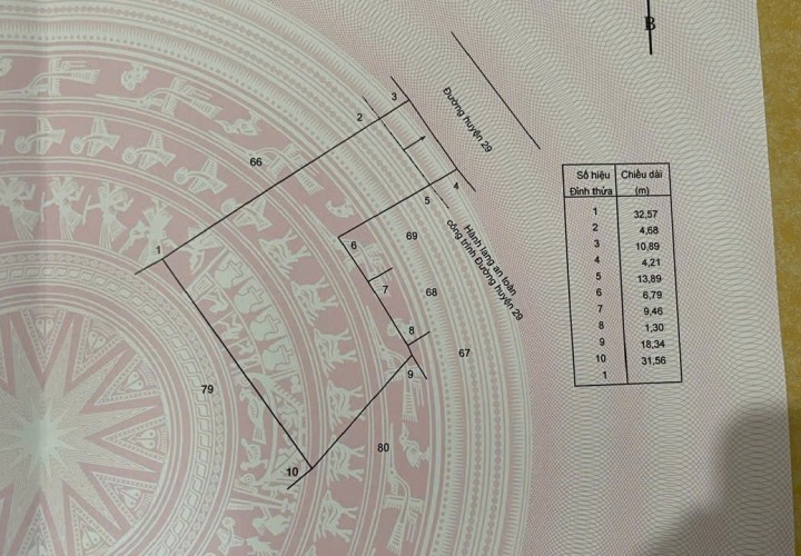 Chính Chủ Cần Bán Gấp Đất Mặt Tiền Tại Xã Long Phước, Long Hồ, Vĩnh Long