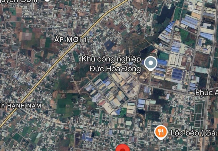 ĐẤT SIÊU ĐẸP - GIÁ ĐẦU TƯ Chính Chủ Cần Bán Nhanh Đất Xã Mỹ Hạnh Nam, Đức Hòa, Long An