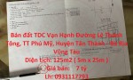 Bán đất TDC Vạn Hạnh Đường Lê Thánh Tông, TT Phú Mỹ, Huyện Tân Thành - Bà Rịa Vũng Tàu