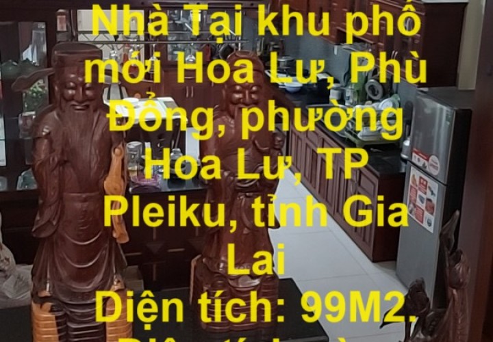 HOT HOT HOT !!! NHÀ Chính Chủ - Giá Tốt - Cần Bán Nhà Tại Phường Hoa Lư, TP Pleiku, Gia Lai