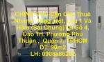 CHÍNH CHỦ Cần Cho Thuê Nhanh: Tầng Trệt, Lầu 1 Và Hầm (Sài Chung)Tại  Quận 7, TP HCM.