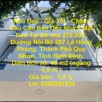 Nhà Đẹp - Giá Tốt - Chính Chủ Cần Bán Căn Nhà 2 Mặt Tiền Tại Trung Tâm Thành Phố Quy Nhơn.