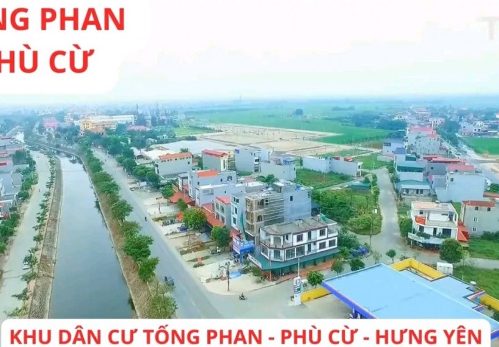 CHÍNH CHỦ BÁN NHANH 2 Lô Đất Mặt Đường Tại khu Dân Cư Mới Tống Phan.