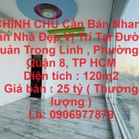 CHÍNH CHỦ Cần Bán Nhanh Căn Nhà Đẹp Vị Trí Tại Quận 8, TP HCM