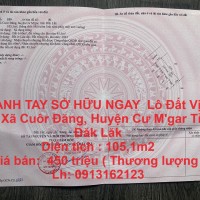 NHANH TAY SỞ HỮU NGAY  Lô Đất Vị Trí Tại Tỉnh ĐăK Lăk