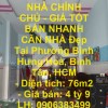 NHÀ CHÍNH CHỦ - GIÁ TỐT BÁN NHANH CĂN NHÀ Đẹp Tại Phường Bình Hưng Hoà, Bình Tân, HCM