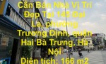 NHÀ ĐẸP - GIÁ TỐT - CHÍNH CHỦ Cần Bán Nhà Vị Trí Đẹp Tại Trương Định, Hai Bà Trưng, Hà Nội