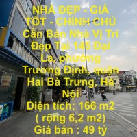 NHÀ ĐẸP - GIÁ TỐT - CHÍNH CHỦ Cần Bán Nhà Vị Trí Đẹp Tại Trương Định, Hai Bà Trưng, Hà Nội