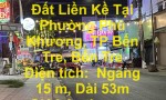 Chính Chủ Cần Bán Nhanh 3 Lô Đất Liền Kề Tại Phường Phú Khương, TP Bến Tre, Bến Tre