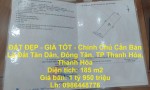 ĐẤT ĐẸP - GIÁ TỐT - Chính Chủ Cần Bán Lô Đất Tân Dân, Đông Tân, TP Thanh Hóa, Thanh Hóa