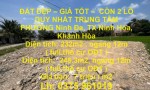 ĐẤT ĐẸP – GIÁ TỐT –  CÒN 2 LÔ DUY NHẤT TRUNG TÂM PHƯỜNG Ninh Đa, TX Ninh Hòa, Khánh Hòa