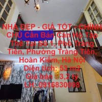 NHÀ ĐẸP - GIÁ TỐT - CHÍNH CHỦ Cần Bán Căn Hộ Tập Thể Tại Phường Tràng Tiền, Hoàn Kiếm, Hà Nội