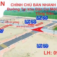 CHÍNH CHỦ BÁN NHANH 4 Lô Đất Mặt Đường Tại khu Dân Cư Mới Tống Phan Và Tống Trân.