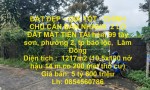 ĐẤT ĐẸP – GIÁ TỐT - CHÍNH CHỦ CẦN BÁN NHANH  2 LÔ ĐẤT MẶT TIỀN TẠI Phường 2, TP Bảo Lộc, Lâm Đồng