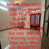 NHÀ CHÍNH CHỦ - Cần Bán Nhanh Căn Nhà 68 m2 Ngõ 74, Phố Thượng Thanh, Long Biên, Hà Nội