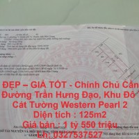 ĐẤT ĐẸP – GIÁ TỐT - Chính Chủ Cần Bán tại Đường Trần Hưng Đạo, Phường 5, Vị Thanh, Hậu Giang