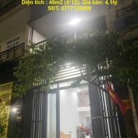 GIÁ TỐT - CHÍNH CHỦ Cần Bán Nhanh Căn Nhà  Vị Trí Tại P.Bình Trị Đông A, Quận Bình Tân, TP HCM