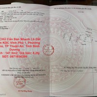 CHÍNH CHỦ Cần Bán Nhanh Lô Đất Mặt Tiền hiện có nhà cấp 4 chắc chắn đang cho thuê 10tr/1 tháng Vị Trí Tại TP Thuận An, Bình Dương