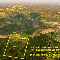 ĐẤT SIÊU ĐẸP - GIÁ ĐẦU TƯ  Cần Bán Lô Đất Vị Trí Đẹp Khu Đồi Săn Mây Tại Tân Lạc, Bảo Lâm, Lâm Đồng