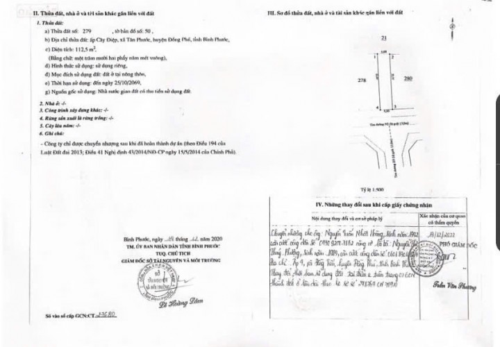 ĐẤT ĐẸP – GIÁ TỐT- CHÍNH CHỦ CẦN BÁN NHANH 4  LÔ ĐẤT  TẠI Tân Phước, Đồng Phú, Bình Phước