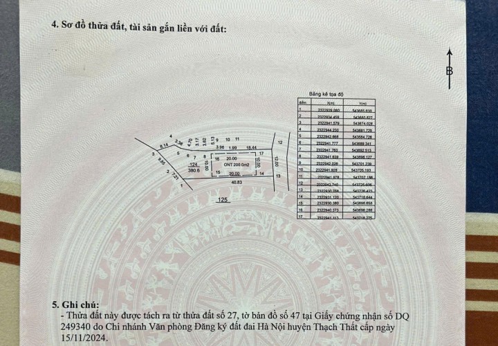 Chủ Cần Bán Nhanh Lô Đất Tại Đầm Bối, xã Yên Trung, huyện Thạch Thất, TP Hà Nội