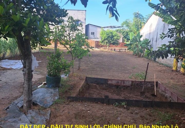 ĐẤT ĐẸP - ĐẦU TƯ SINH LỜI- CHÍNH CHỦ  Bán Nhanh Lô Đất tại Hưng Long Xã An Phú Tây Bình Chánh, HCM