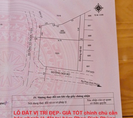 LÔ ĐẤT VỊ TRÍ ĐẸP- GIÁ TỐT chính chủ cần bán nhanh lô đất tại Tp Đà Lạt, tỉnh Lâm Đồng
