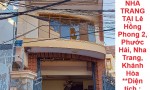 CHÍNH CHỦ CẦN BÁN NHÀ 2 MẶT HẺM XE Ô TÔ –TRUNG TÂM TP NHA TRANG TẠI Phước Hải, Nha Trang, Khánh Hòa