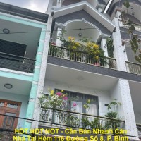 HOT HOT HOT - Cần Bán Nhanh Căn Nhà Tại Hẻm 118 Đường Số 8, P. Bình Hưng Hoà B, Q. Bình Tân, HCM