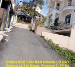 CHÍNH CHỦ CẦN BÁN NHANH LÔ ĐẤT Đường Lê Thị Riêng, Phường 7, TP Đà Lạt, Lâm Đồng