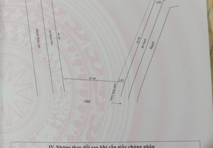 ĐẤT ĐẸP- GIÁ TỐT - Cần Bán nhanh lô đất tại ấp Cần Đước - Thạnh Phú - Mỹ Xuyên - Sóc Trăng