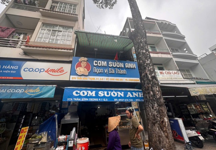 CHÍNH CHỦ Cần Sang Nhanh Quán Cơm Tại 57A, Đường Trần Bình Trọng, Phường 1, Quận 5, HCM