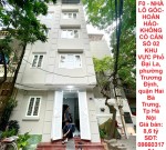 HOT HOT F0 - NHÀ LÔ GÓC- HOÀN HẢO- KHÔNG CÓ CĂN SỐ 02 KHU VỰC  Phố Đại La, ngõ Thống Nhất