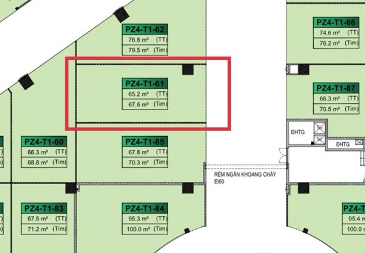 CHÍNH CHỦ CẦN BÁN MẶT BẰNG KINH DOANH Khu Trung Tâm Thương Mại Parking Zone 4 Vinhomes Smart City