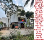SỞ HỮU NGAY LÔ ĐẤT Vị Trí Đắc Địa Tại Phường Việt Hưng, Quận Long Biên, TP Hà Nội.