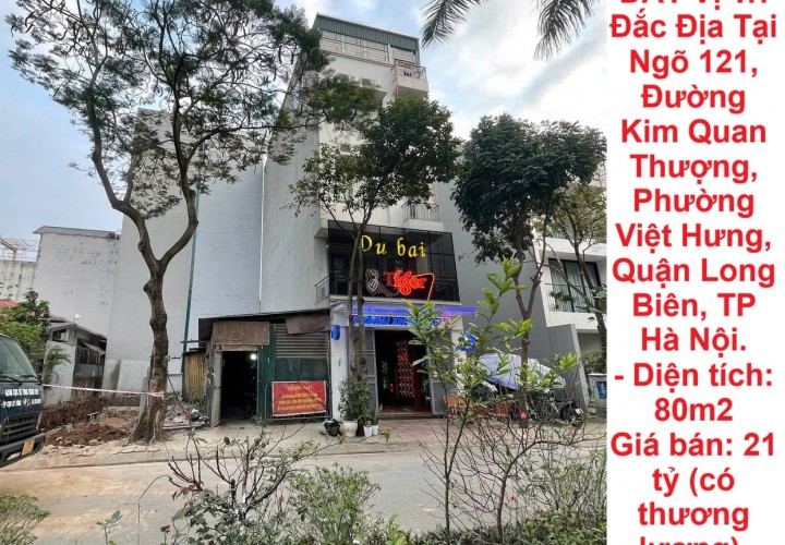 SỞ HỮU NGAY LÔ ĐẤT Vị Trí Đắc Địa Tại Phường Việt Hưng, Quận Long Biên, TP Hà Nội.