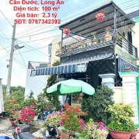 NHÀ ĐẸP - GIÁ TỐT - CHÍNH CHỦ Cần Bán Nhà Tại Xã Long Hòa, Huyện Cần Đước, Long An